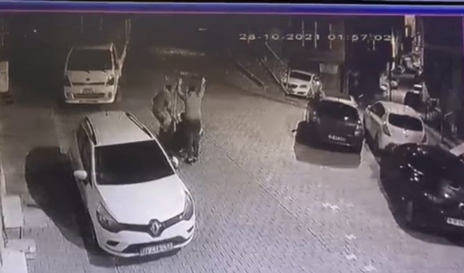 Otopark İnşaatından “Çekçekle” Hırsızlık Kamerada