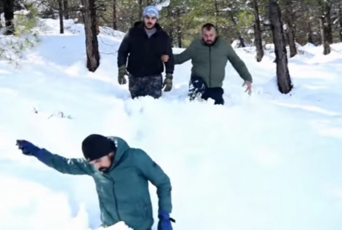 Kahramanmaraş’ta Mahsur Kalan Dağcılar Kurtarıldı