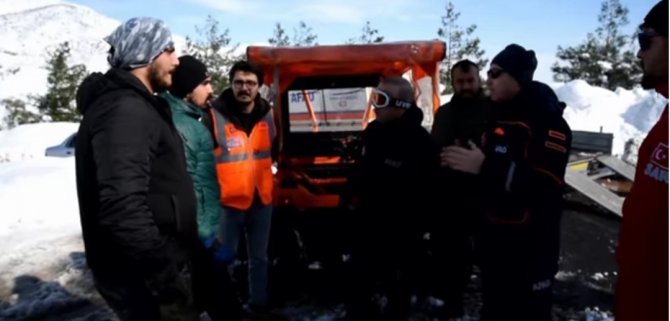 Kahramanmaraş’ta Mahsur Kalan Dağcılar Kurtarıldı
