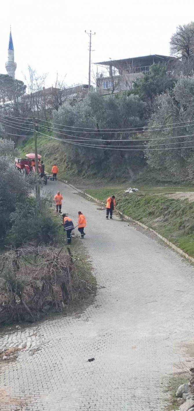 Nazilli Belediyesi Hasköy’de Kapsamlı Temizlik Çalışması Yaptı