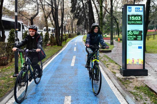 Yerli Ve Milli Bisiklet Sayaçları Bisiklet Yollarında Kullanılmaya Başlandı