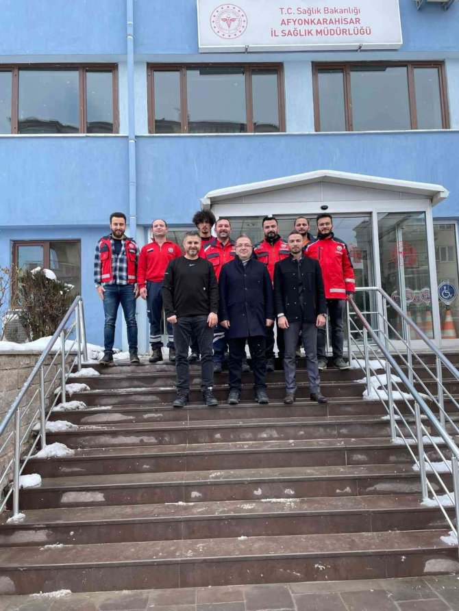 Afyonkarahisar’dan Gönüllü Umke Ekipleri Hakkari Kırsalında Kurulacak Sahra Hastanesine Gidiyor