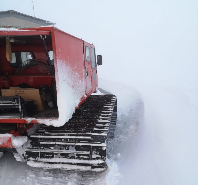 Telefon Arıza Ekipleri Zorlu Doğa Şartlarına Meydan Okuyor