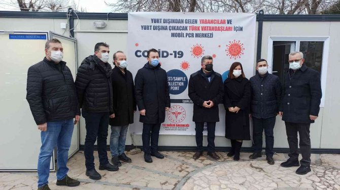 Keşan’da Yurtdışına Çıkışlar İçin Mobil Pcr Birimi Kuruldu