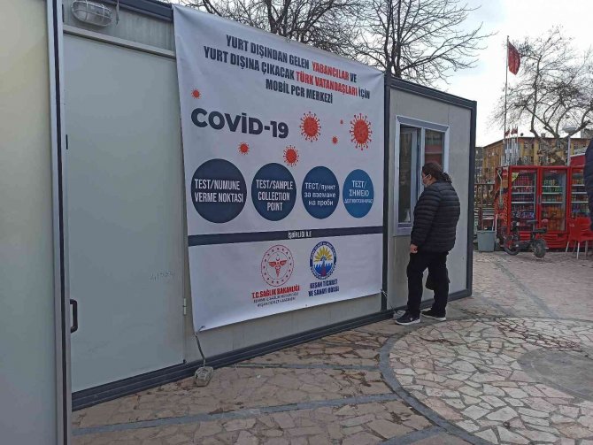 Keşan’da Yurtdışına Çıkışlar İçin Mobil Pcr Birimi Kuruldu