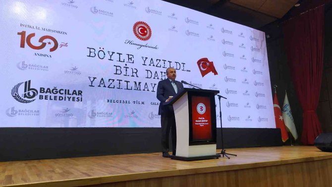 Bağcılar’da “Böyle Yazıldı Bir Daha Yazılmayacak” Filminin Galası Yapıldı