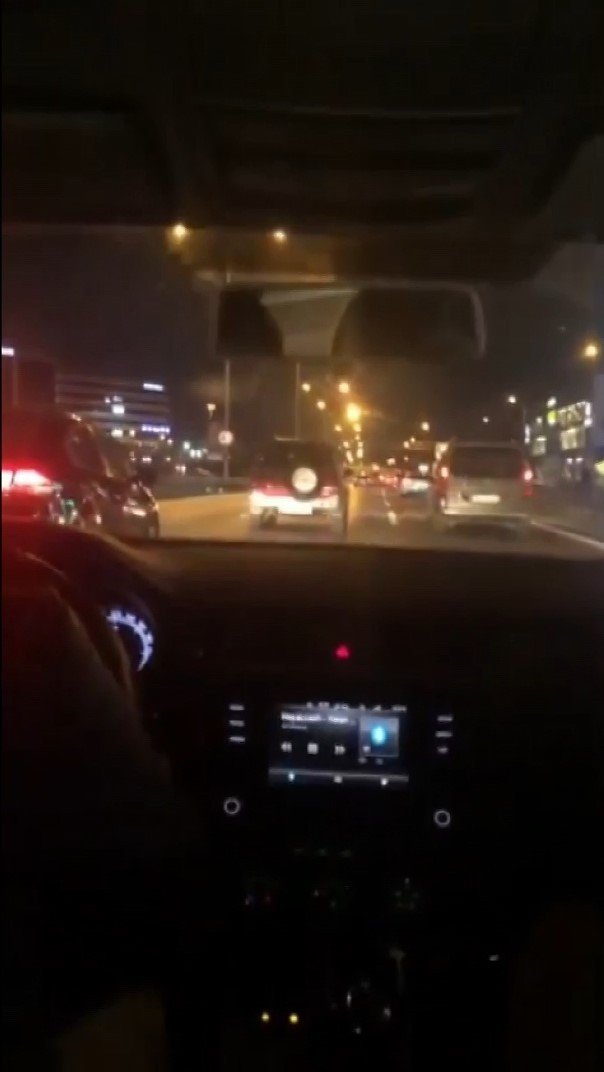 Maltepe’de Makas Terörünü Cep Telefonuyla Kayda Aldı
