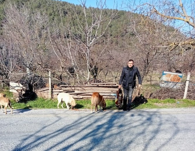 Mhp Kuşadası İ̇lçe Başkanı İ̇nan, Hafta Sonunu Hayvanlara Ayırdı
