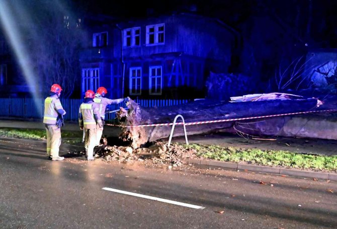Polonya’da Fırtına: 1 Milyona Yakın Ev Elektriksiz Kaldı, 1 Kişi Öldü
