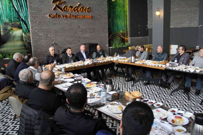 Ağrı İ̇l Milli Eğitim Müdürü Kökrek, Astop Üyeleri İle Bir Araya Geldi