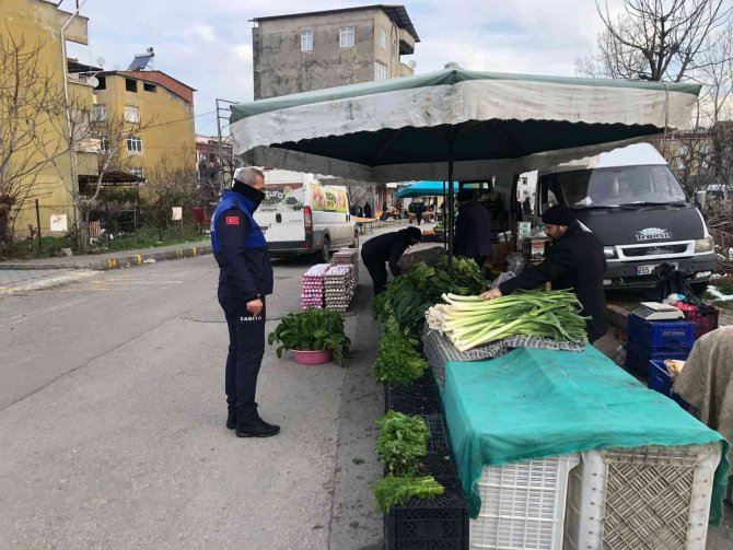 Canik’te Semt Pazarı Denetimleri