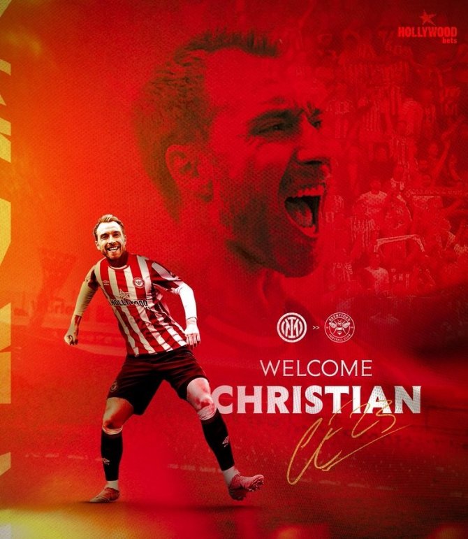 Christian Eriksen Sahalara Geri Dönüyor