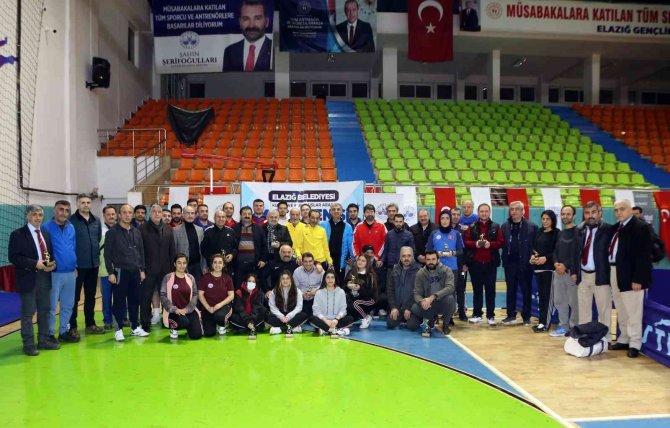 Elazığ’da Masa Tenisi Turnuvası Sona Erdi