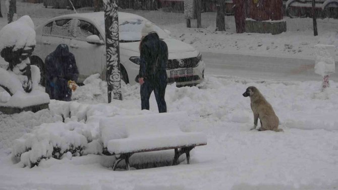 Isparta’da Aniden Bastıran Kar Kalınlığı 15 Santimetreyi Geçti