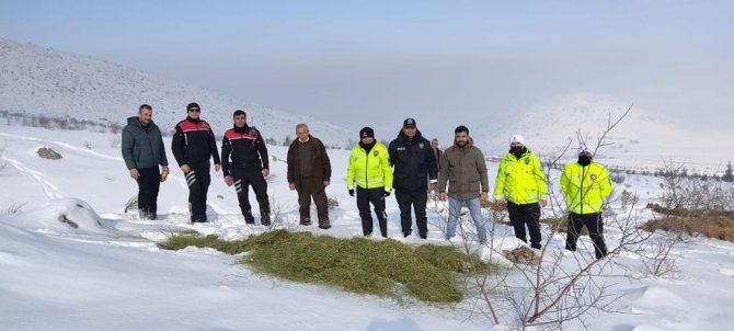 Dkmp Ve Polis Ekipleri, Yaban Hayvanlarını Unutmadı
