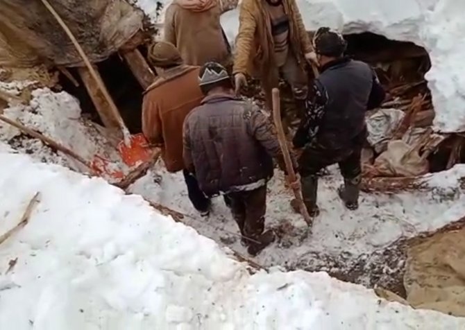 Kahramanmaraş’ta Çığ Düştü, Keçiler Telef Oldu
