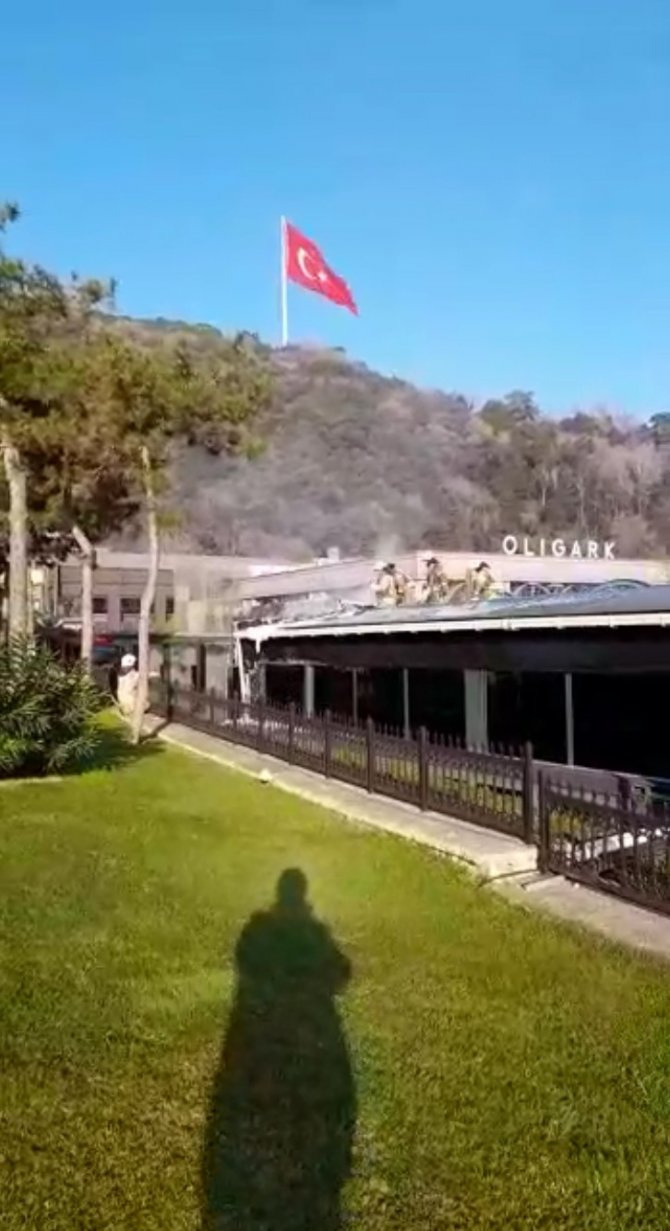 Kuruçeşme’de Restoranda Yangın Paniği