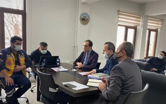 Kütahya’da Acil Sağlık Hizmetleri Koordinasyon Komisyonu Toplantısı