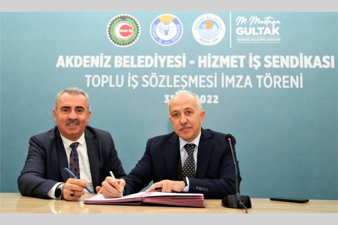 Akdeniz Belediyesinde Toplu İş Sözleşmesi Sevinci