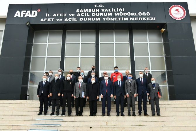 Samsun’un Karla Mücadelesi Değerlendirildi