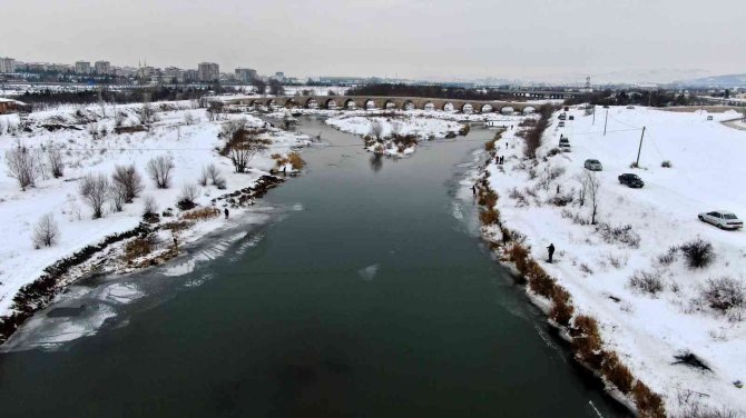 Sivas’ta Eskimo Usulü Balık Avı