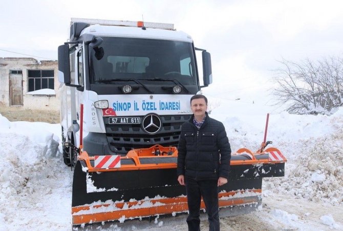 Sinop’ta Kapalı Köy Yolu Kalmadı