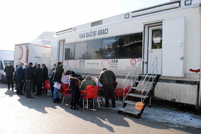 Çorumlu Esnaf Kan Bağışında Bulundu