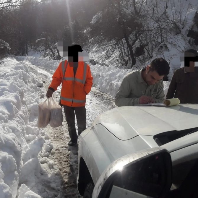 Avcılık Belgesi Bulunmayan Üç Şüpheliye Tutanak Tutuldu