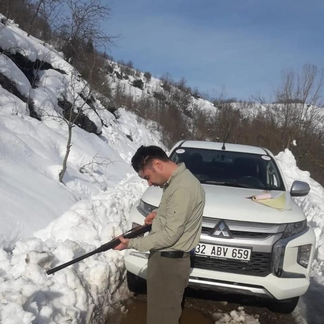 Avcılık Belgesi Bulunmayan Üç Şüpheliye Tutanak Tutuldu