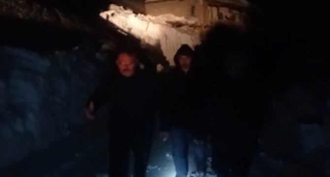 Kahramanmaraş’ta Çığ Bölgesindeki 36 Kişi Tahliye Edildi