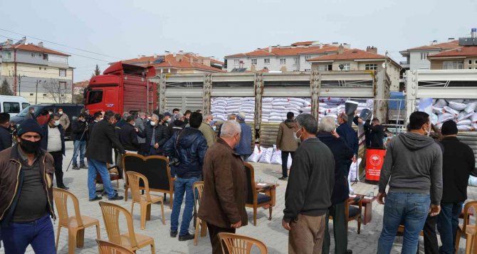 Kulu’da Hibeli Tohum Dağıtımı