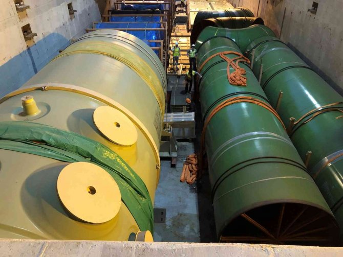 İ̇kinci Güç Ünitesinin Reaktör Basınç Kabı Akkuyu Ngs’ye Ulaştı