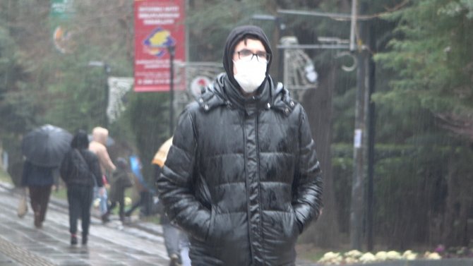 Kırklareli’nde Sağanak Yağış