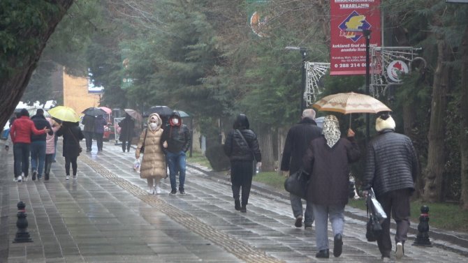 Kırklareli’nde Sağanak Yağış