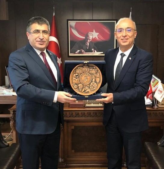 Rektör Aktekin’den Tdk Başkanı Gülsevin’e Ziyaret