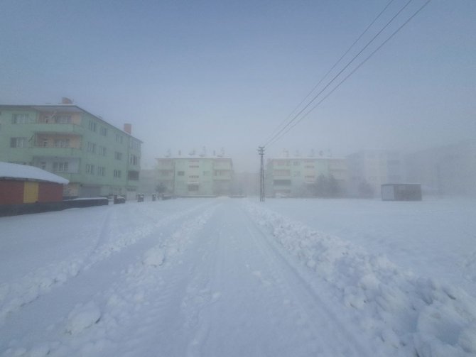 Sivas’ta Sis Etkili Oldu, Göz Gözü Görmedi