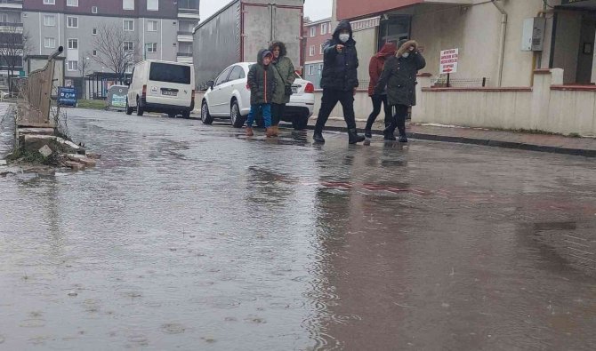 Tekirdağ’da Sağanak Yağış