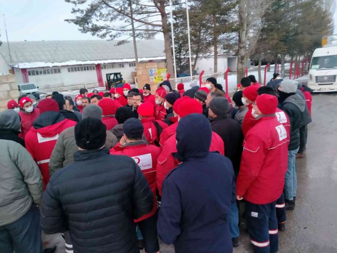 Kızılay Afyonkarahisar Maden Suyu Fabrikası’nda Üretim Durdu