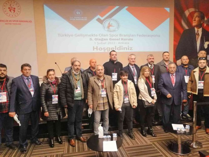 Türkiye Gelişmekte Olan Spor Branşları Federasyonu Başkanı Yeniden Hasan Öztürk Oldu