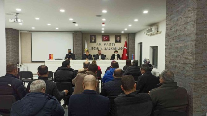 Bilecik’te Ak Parti İ̇l Yönetim Kurulu Toplantısı Gerçekleştirildi