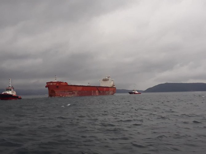 Çanakkale Boğazı Açıklarında Gemi Arızası