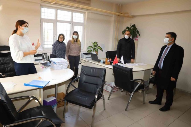 Kaymakam Mehmet Tunç, Cizre Rehberlik Ve Araştırma Merkezini Gezdi