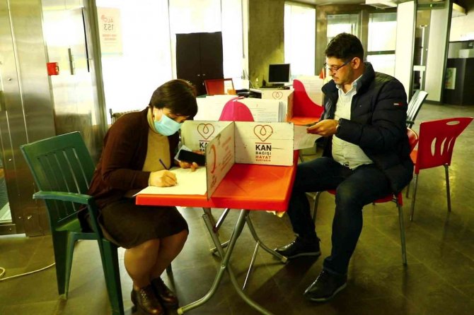 Yenişehir Belediyesi Çalışanlarından Kan Bağışı