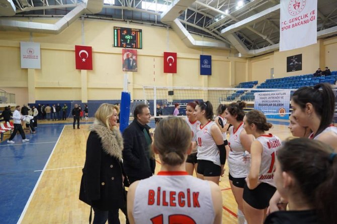 Bilecik Belediye Spor Kadın Voleybol Takımı Mağlup Oldu