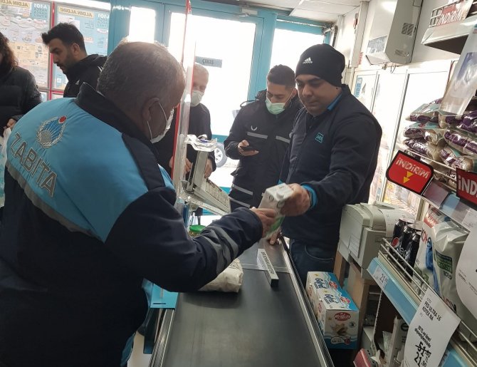 Hakkari’de Kasa Ve Raf Denetimi