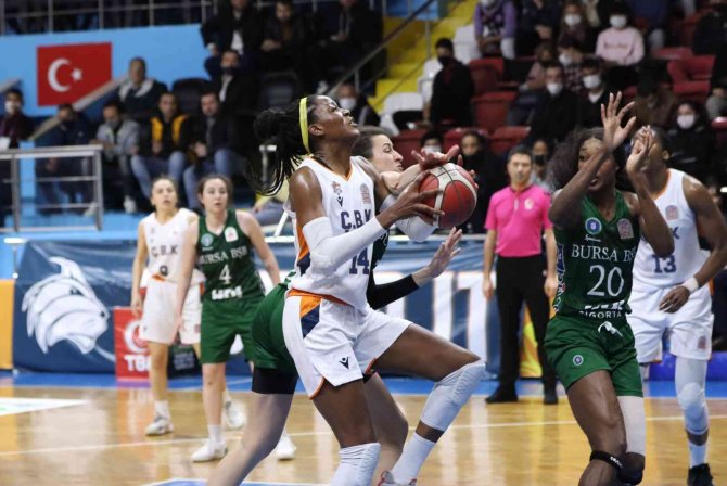 Kadınlar Basketbol Süper Ligi: Çukurova Basketbol: 78 - Bursa Büyükşehir Belediyespor:54