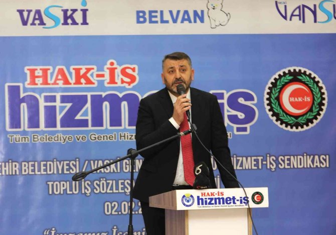 Van Büyükşehir Belediyesinde Toplu İş Sözleşmesi
