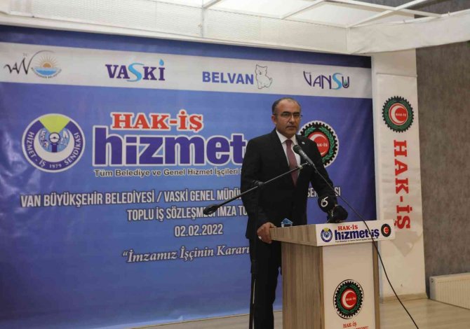 Van Büyükşehir Belediyesinde Toplu İş Sözleşmesi