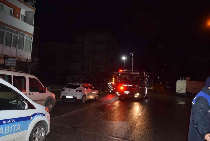İ̇zmir’de Tügva’ya Ait Binada Yangın Çıktı