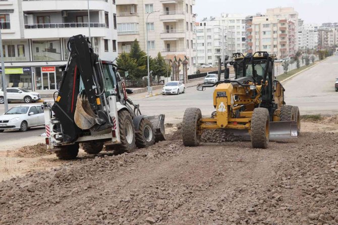 Karaköprü’de Üst Yapı Çalışmaları Sürüyor